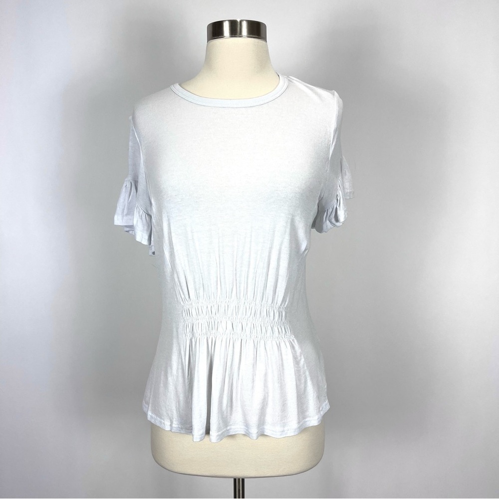Mustard Seed ruched short sleeve top